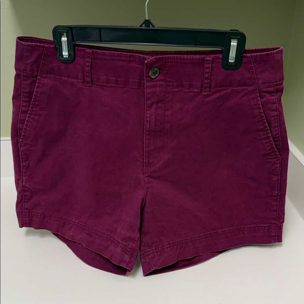 Gap Plum Colored Shorts